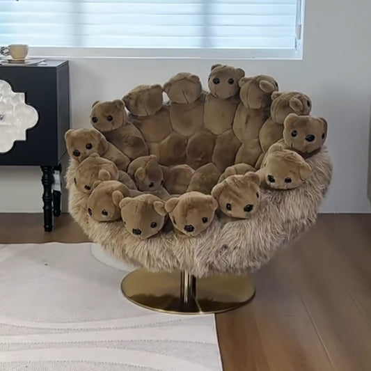 Bear Doll Single Chair