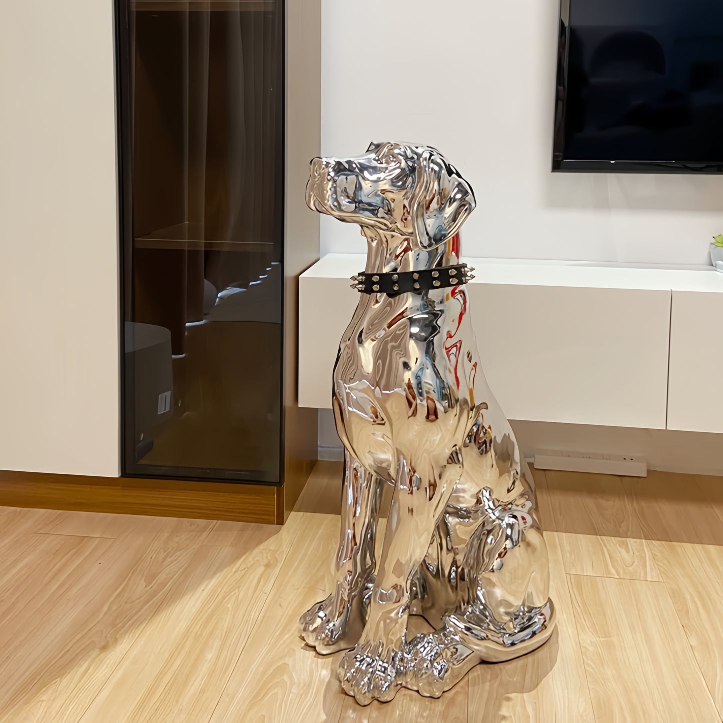 Light Luxury Golden Retriever Art Sculpture Home Decor