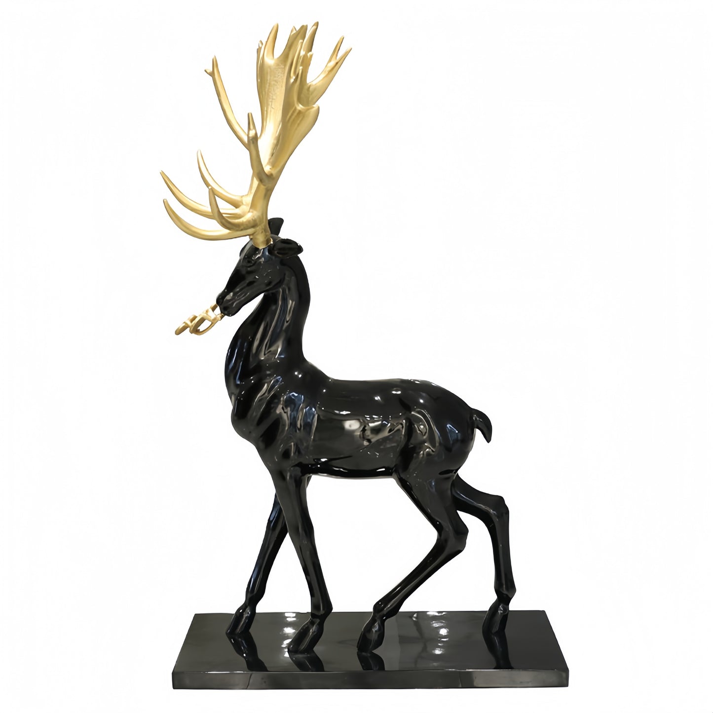 Fortune Deer Sculpture